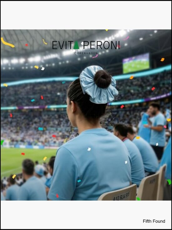Soccer Theme Hair Scrunchies, Lightweight Hair Ties for Gym & Sports with Gift